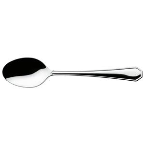 PULSIVA Tafellepel Tunis Basic; 19.5 cm (L); zilver, Handvat zilver; 12 stuk / verpakking