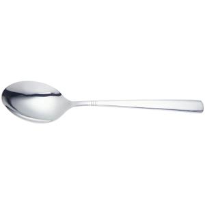 PULSIVA Tafellepel Berlin; 19.5 cm (L); zilver, Handvat zilver; 12 stuk / verpakking