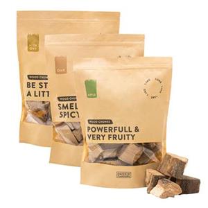 chunks multipack: Eik, Appel & Hickory