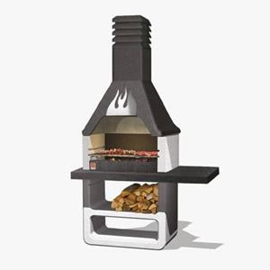 Sarom Fuoco  Betonnen barbecue - Prometeo - 125 x 64 x 215,5 cm