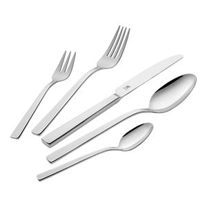 Zwilling Besteck-Set Besteckgarnitur ZWILLING KING 30 tlg. grau Besteck Besteckset