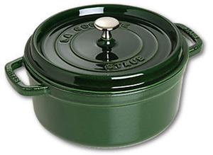 Staub Cocotte 26 cm / 5,25 l, Rond, Basilicum - La Cocotte - 