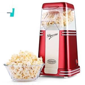 Factory Discount Outlet ELECTRICS Mini Popper Corn Air Popcornmaker met transparante behuizing EU PLUG rood