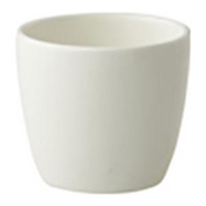 Maastricht Porselein | Eierdop Lux 068 | Off White | 5 cm | 6 stuks