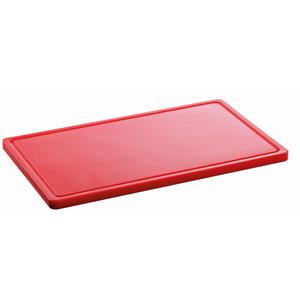 Bartscher Snijplank PRO; 53x32.5x2.4 cm (LxBxH); rood