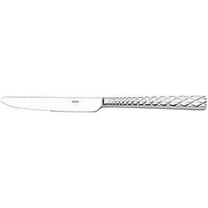 Vega Tafelmes Brilio monoblok; 23.9 cm (L); zilver, Handvat zilver; 12 stuk / verpakking