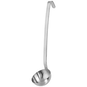 PULSIVA Soeplepel Valuo korte steel; 125ml, 8x34.5 cm (ØxL); zilver