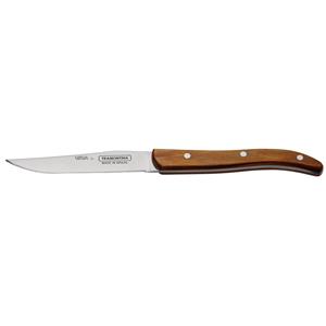 Vega Laguiole mes Picanha met doorlopend lemmet; 22.5 cm (L); lichtbruin; 6 stuk / verpakking