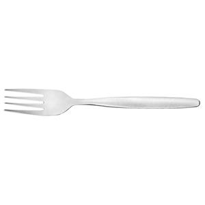 PULSIVA Tafelvork Basic; 18 cm (L); zilver, Handvat zilver; 12 stuk / verpakking