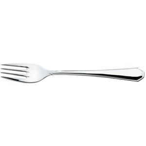 Tafelvork Tunis Basic; 19.5 cm (L); zilver, Handvat zilver; 12 stuk / verpakking