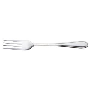 PULSIVA Tafelvork Aachen; 18.9 cm (L); zilver, Handvat zilver; 60 stuk / verpakking