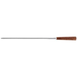 TRAMONTINA Barbecue spies Arroscia; 41 cm (L); zilver/bruin/grijs; 2 stuk / verpakking