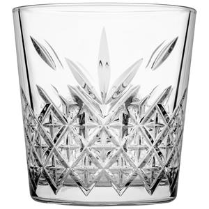 Pasabahçe Whiskyglas Timeless V-Block; 355ml, 9.2x9.6 cm (ØxH); transparant; 6 stuk / verpakking