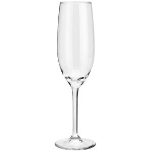 Vega Champagneglas l'Esprit met vulstreepje; 220ml, 4.6x21.4 cm (ØxH); transparant; 0.1 l vulstreepje, 6 stuk / verpakking