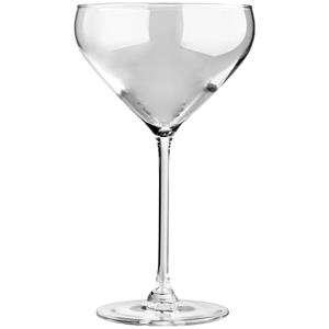 Vega Champagne coupe Amilia zonder vulstreepje; 300ml, 9.7x17.3 cm (ØxH); transparant; 6 stuk / verpakking