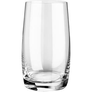 Vega Universeel glas Erika; 380ml, 6.5x13 cm (ØxH); transparant; 6 stuk / verpakking