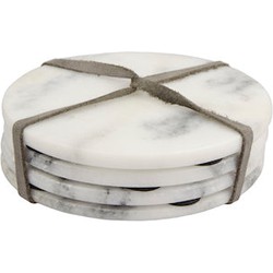 Home Delight  Onderzetter rond 4 wit