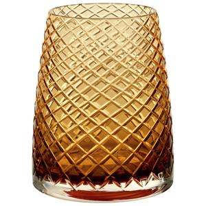 Vega Glas Divida; 310ml, 5.9x10 cm (ØxH); amber; 6 stuk / verpakking