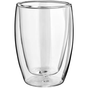 Vega Theeglas Dila; 290ml, 7.8x11.3 cm (ØxH); transparant; 2 stuk / verpakking