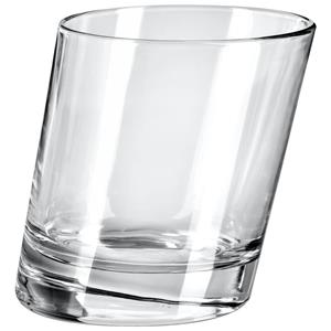 Borgonovo Glas Pisa; 350ml, 8.6x9.6 cm (ØxH); transparant; 6 stuk / verpakking