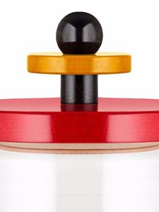 Alessi Glazen pot - Wit