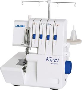 Juki Nähmaschine Juki MO-214D Kirei, Inklusive Abfallbehälter und Blindsaumfuß