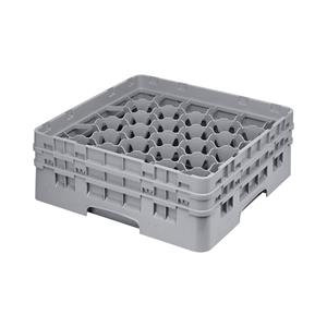 CAMBRO Glasrek Camrack - {{number_of_compartments_925}} Compartimenten - 50 x 50 x 18,4 cm - Glashoogte: 13,3 cm