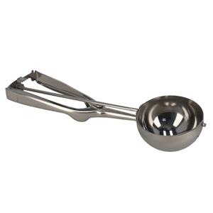 Gerimport Gerim Kitchen Solutions IJsschep/ijslepel voor 7 cm scoops - zilver - 24 cm - RVS -