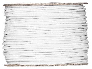 Pipoos Elastisch band doorsnede1 mm/ 50 meter- Wit