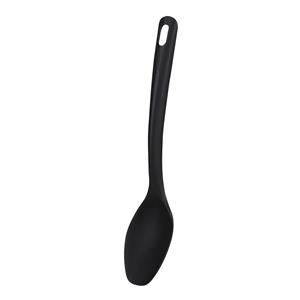 Voedsel opscheplepel - zwart - kunststof - 30 cm - Keukengerei -