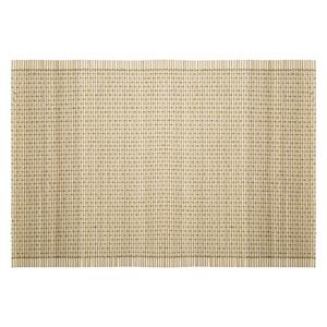 Secret de Gourmet Rechthoekige placemat beige bamboe 45 x 30 cm -
