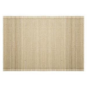 Secret de Gourmet Rechthoekige placemat beige bamboe 45 x 30 cm -