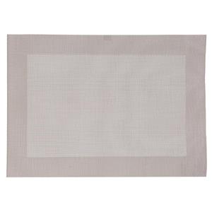 Secret de Gourmet Rechthoekige placemat beige texaline 50 x 35 cm -