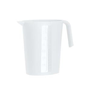 Juypal Hogar Schenkkan/waterkan - wit - 1,75 liter - kunststof - L22 x H20 cm -