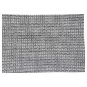 Secret de Gourmet Rechthoekige placemat uni grijs texaline 50 x 35 cm -