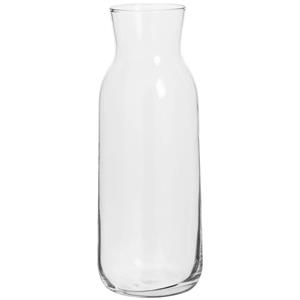 Secret de Gourmet Karaf/schenkkan klein 0,7 liter van glas recht model met smalle hals -