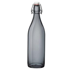 Cosy & Trendy Waterfles met grijze beugeldop 1 liter -