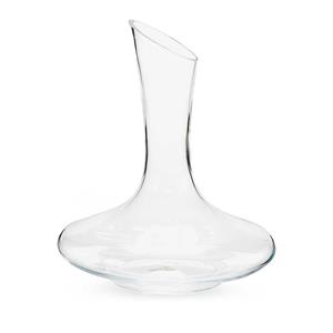 Vivalto Wijn karaf / decanteer schenkkan - glas - 1,8 liter - 22 x 25 cm - wijn laten luchten -