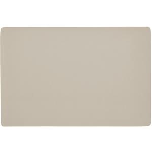 Zeller 1x placemats lederlook - 45 x 30 cm - creme -