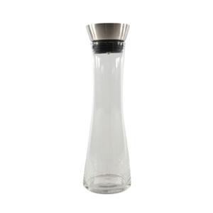 Svenska Living Karaf met schenkdop - glas/RVS - 1L - schenkkan -