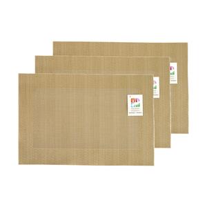 Merkloos Placemats Hampton - 6x - goud - PVC - 30 x 45 cm -