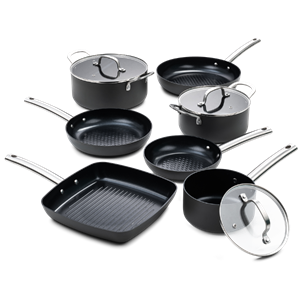 ISENVI Murray Chef du Jour Grill - Pannenset 7 delig - RVS grepen - Retour