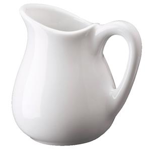 PULSIVA Mini Melkkannetje Mapia; 20ml, 4x5 cm (ØxH); wit; 12 stuk / verpakking