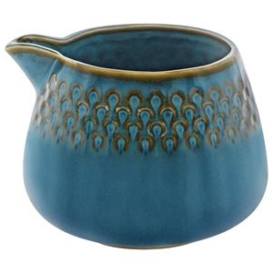 Vega Schenkkan Aranda; 330ml, 8.5x6.5x7.6 cm (BxØxH); blauw; 4 stuk / verpakking