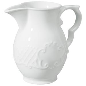 Vega Melkkannetje Menuet met oor; 250ml, 5.6x9.8 cm (ØxH); wit; rond; 6 stuk / verpakking