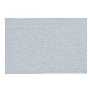 Merkloos 10x Placemats/onderleggers pastel blauw 30 x 45 cm -