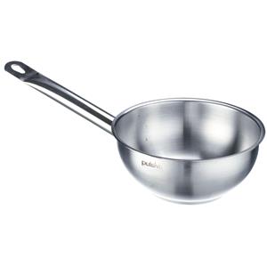 PULSIVA Sauteerpan Chef met steel; 1200ml, 16x6.5 cm (ØxH); zilver