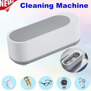 Yuyongzhi Nieuwe Mini Cleaners Draagbare Home Ring Cleaner Bril Reinigingsmachine Batterij Type Sieraden Reiniger