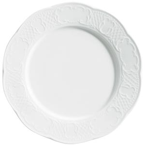 Vega Plat bord Menuett; 17 cm (Ø); wit; rond; 6 stuk / verpakking