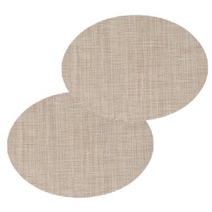Secret de Gourmet Set van 10x stuks placemats Maoli natruel kunststof x 35 cm -